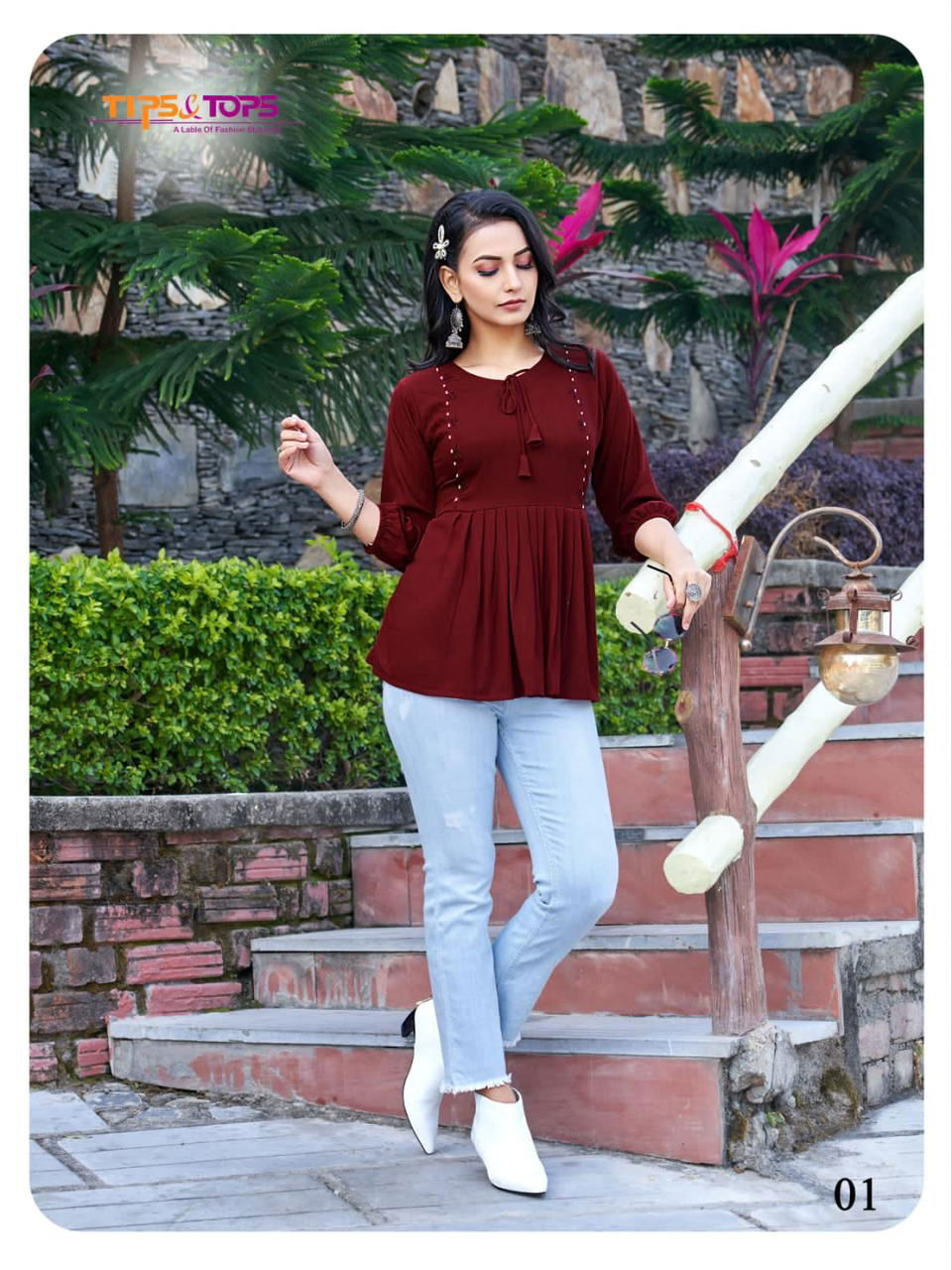 Tips And Tops Pepe Tops Vol 6 Western Wear Wholesale Ladies Top Catalog
